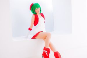 Yuki Mashiro คอสเพลย์ "Macros" Ranka Lee (Xmas ver.)