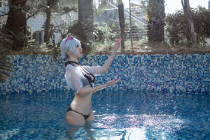 [Welfare COS] Popular Coser Nizo Nisa - Azur Lane Sirius Swimsuit