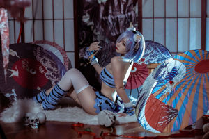 [ภาพถ่าย Net Red COSER] Coser Erzuo Nisa-Rem Summer Ghost ยอดนิยม