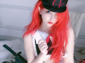 [Net Red COSER Photo] Anime blogger oranje oranje jo - rood haar