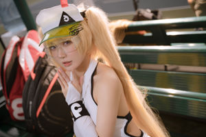 [COS Welfare] La blogueuse anime A Bao est aussi une fille lapin - Betsy Tennis Suit