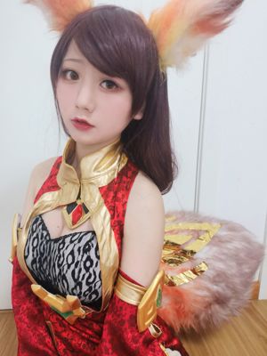 [Cosplay寫真] 動漫博主弦音sic - 王者榮耀 妲己 試妝