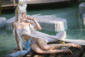 [COS Welfare] Zhou Ji is a cute bunny - Platinum Swimsuit