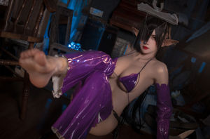 [Internet Celebrity COSER Photo] Blogger anime Sakura đầy đủ ba giờ - Black Beast Orika Doujin