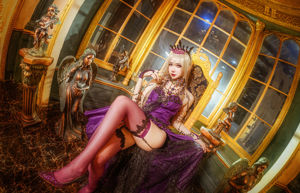 [Welfare COS] Anime-Bloggerin Ruan Yi_Fairy – schwarzes Waffenkleid