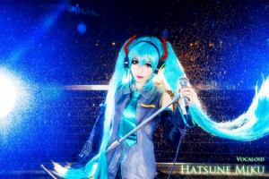 [Ảnh cosplay] Cô gái dễ thương Bai Yizi leader - VOCALOID