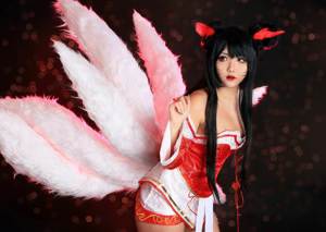 [Welfare COS] Vietnamese hot girl Hana bunny - Ahri