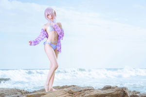 [Internet celebrity COSER photo] Anime blogger Guobaa sauce w - Seaside Matthew