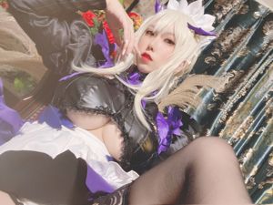 [Ảnh COSER của người nổi tiếng trên Internet] Taro Yuan Yuko SJ_ - Ảnh tự chụp của cô hầu gái cầm súng đen