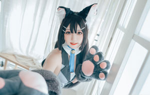 [COS Welfare] Weibo jolie fille Lan Xiaoyi KiKi - fille chat