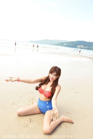 Cheng Xiaofan „Phuket Travel Shooting” Beach Fresh Series [TGOD Push Goddess]