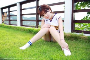 Liu Feier Faye "Kobe Basketballtrikot + Stoffunterwäsche" [Hideto Net XiuRen] No.452