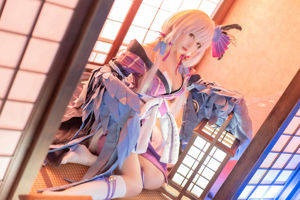 [Ảnh Cosplay] Cô gái xinh xắn mắt to mèo đen OvO - Izu Maten