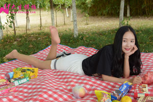 [Dasheng Model Shooting] No.144 Feifei Holiday Picnic