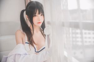 Sakura Momao "Áo sơ mi trắng và tóc đuôi ngựa đôi" [Lori COS]