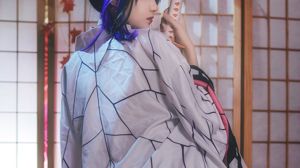 [สวัสดิการ COS] อะนิเมะบล็อกเกอร์ Nan Tao Momoko - ชุดทีมนินจาผีเสื้อ