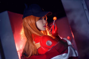 [สวัสดิการ COS] อะนิเมะบล็อกเกอร์ Nan Tao Momoko - ชุดต่อสู้ Asuka