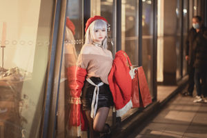 [Internet-Berühmtheit COSER Foto] Süße und beliebte Coser Noodle Fairy-Weihnachten Befa