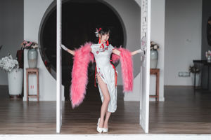 [Net Red COSER] Coser Noodle Fairy - Cheongsam Atago dễ thương và nổi tiếng