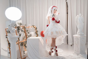 [Net Red COSER] Carino e popolare Coser Noodle Fairy - Abito da sposa Theresa