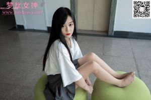 [Meng silk goddess MSLASS] Lingling goddess after school