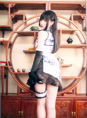 [Internet celebrity COSER photo] Weibo girl Zhishuangyue shimo-Fantasy Jinpingmei