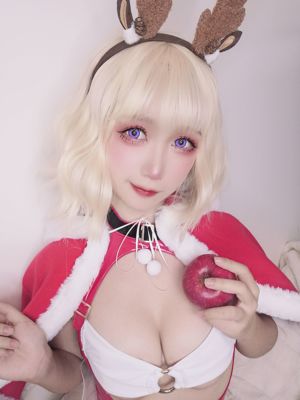 [COS Welfare] Anime-Bloggerin Ying Luojiang w - Weihnachts-Selfie