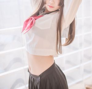 Saki Shirokin "Translucent Sailor Suit" [Manfaat COSPLAY]