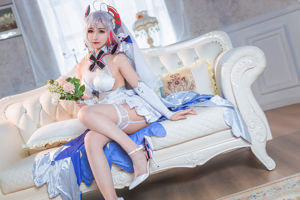 [COS Welfare] Weibo Girl Momoko Kwai Kui - การแต่งงานด้วยดอกไม้ของ Eugen