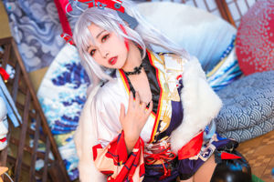 [COS Welfare] Weibo Girl Momoko Kwai Kwai - Kimono di Eugen