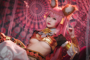 [Ảnh Cosplay] Anime Blogger Teppanyaki Ghost Dance w - Tamamo Mae Myth