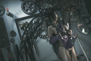 [Net Red COSER Photo] Аниме-блогер Stupid Momo-Queen of Black Beasts Original