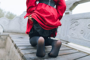 [Meow Sugar Movie] VOL.453 lovely Dianxuan-Red and Black Photo Set