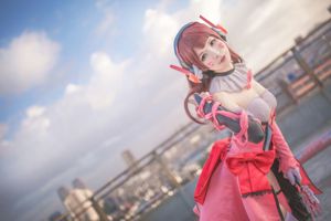 [COS Welfare] Аниме-блогер North of the North — Overwatch Magical Girl D.VA