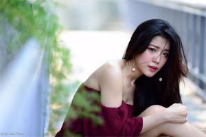 [Nữ thần Đài Loan] Sun Shasha, một bức ảnh đẹp ở Gaomeiguan, do Kenny Liu dẫn chương trình