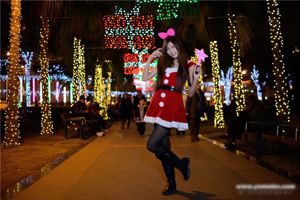 [Taiwan Goddess] Zhang Yazhu chu "Banqiao Station Christmas Outing"