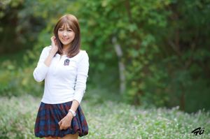 Li Renhui "Outdoor Small Fresh Mini Skirt Series" set of pictures