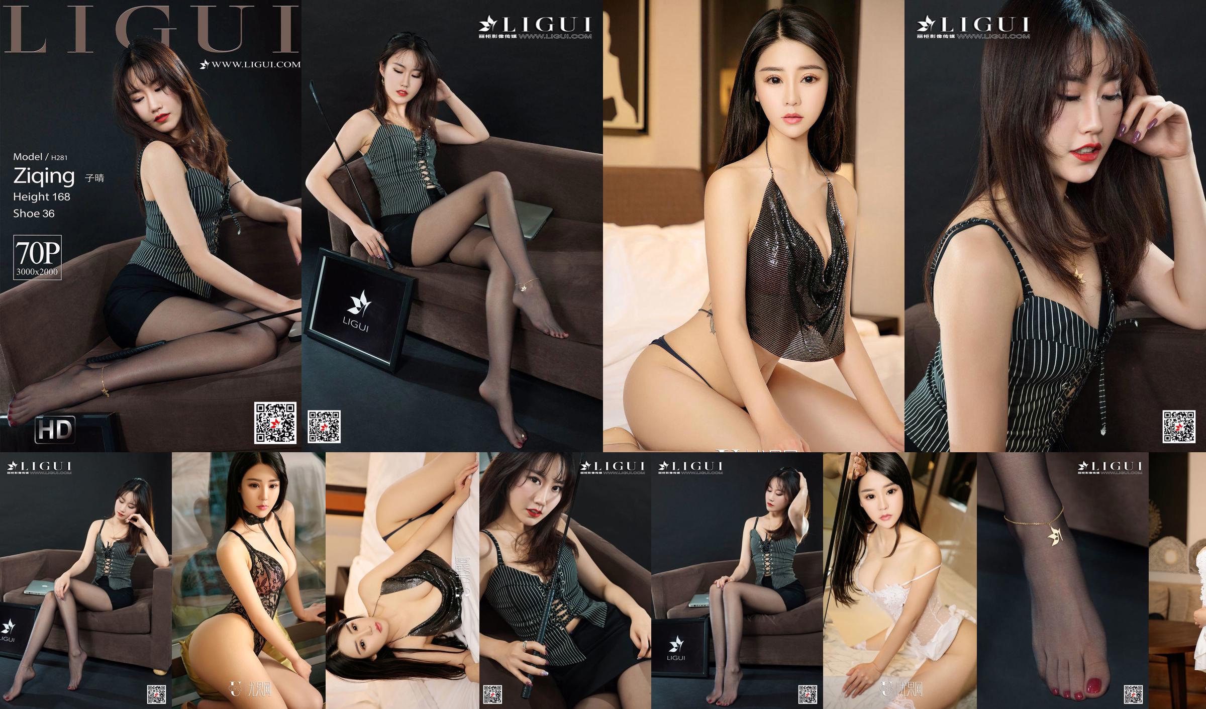 Model 子晴《极品黑丝女秘书》 [丽柜Ligui] No.02a0fb 第11页