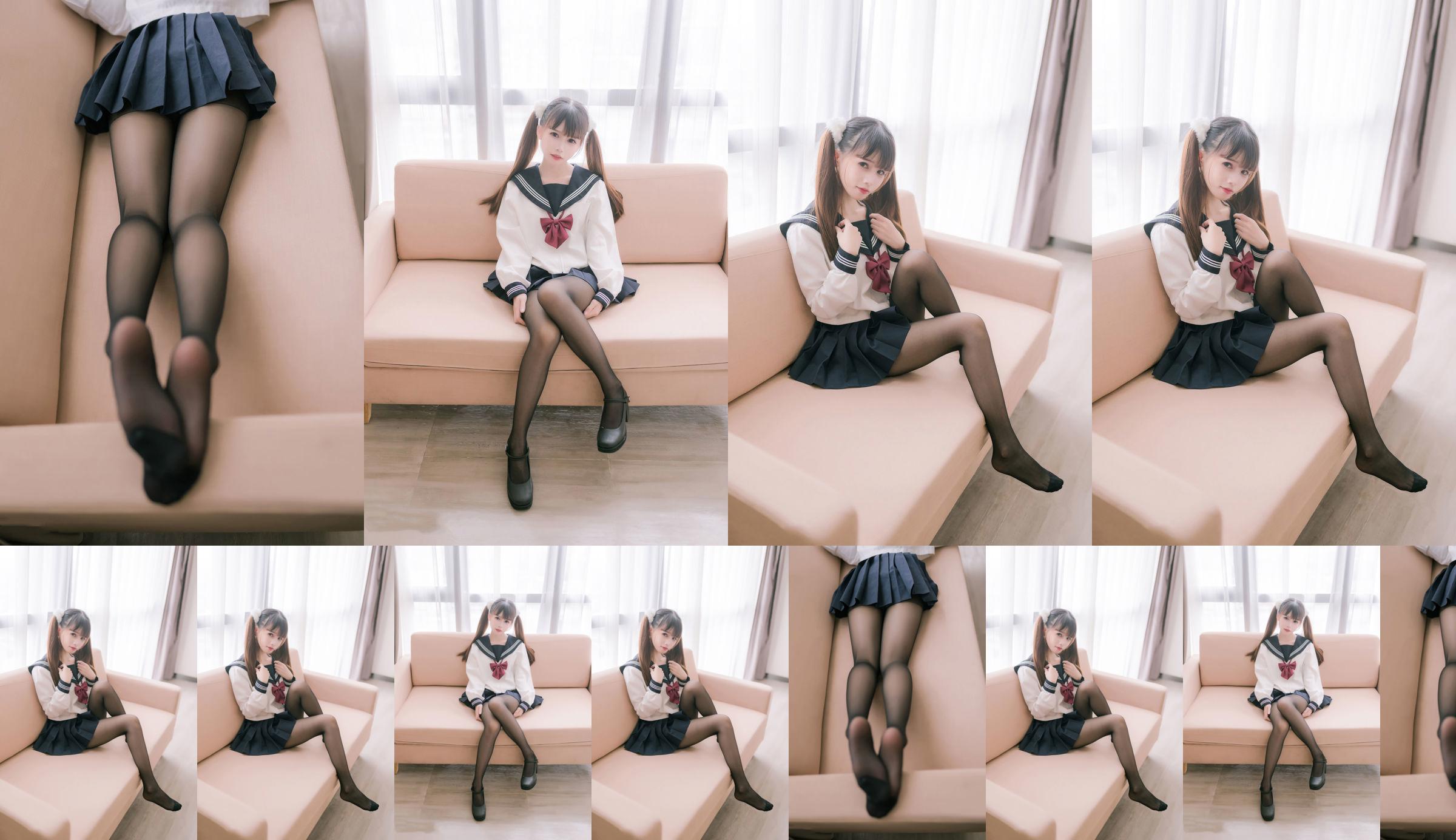 [Meow Candy Movie] JKL.023 Watanabe Yao Yaozi Double Ponytail JK Uniform No.64dd6b Page 3