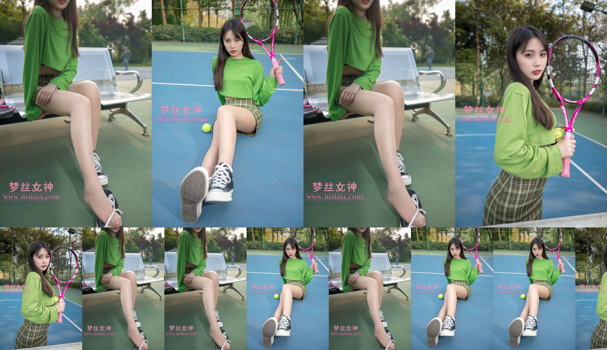 [Deusa dos Sonhos MSLASS] Xiang Xuan Tennis Girl No.6d6ca3 Página 4