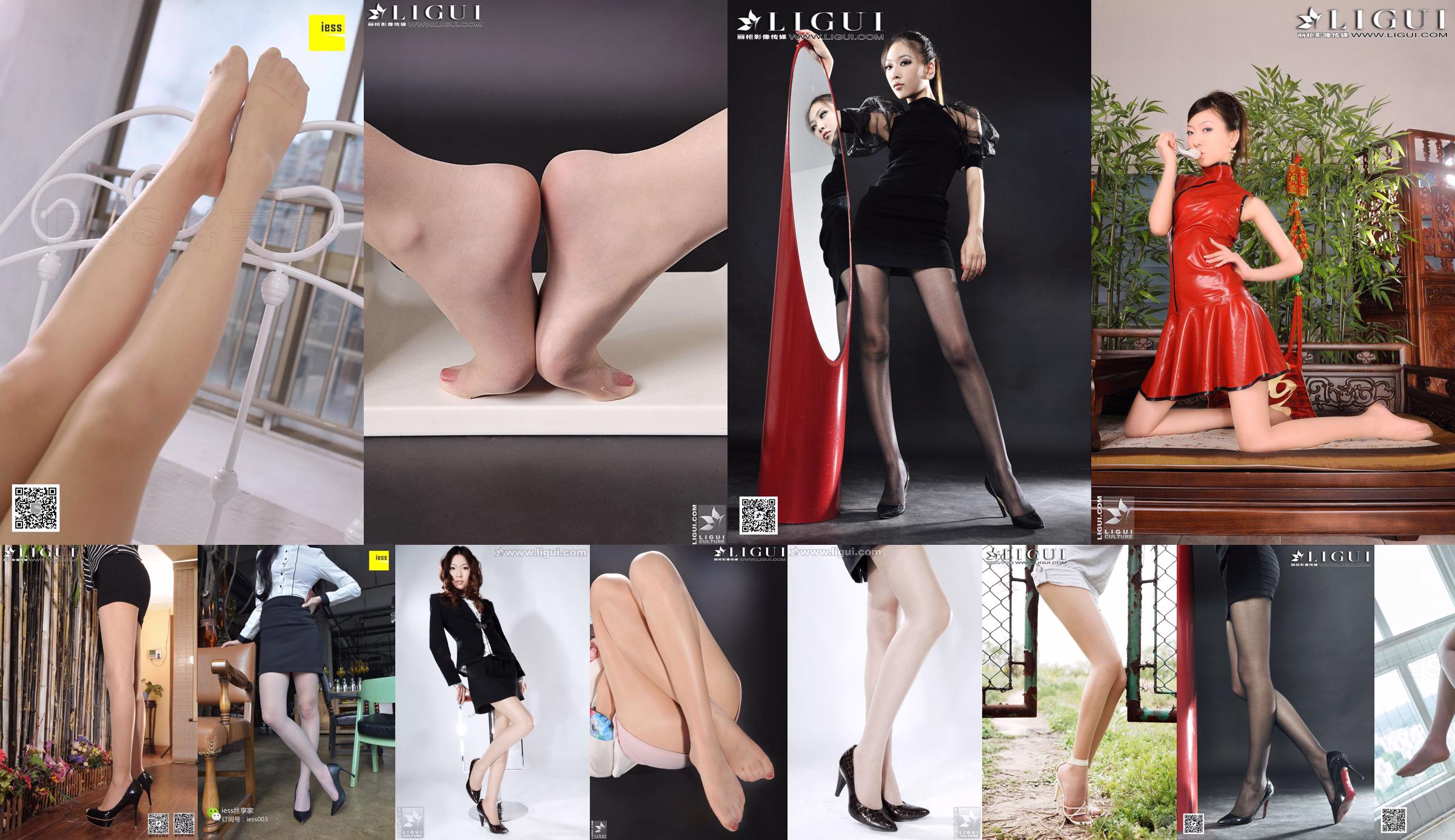 Modelo Wenxin "As meias cor de carne e a beleza de salto alto no hotel" Obras completas [丽 柜 LiGui] Foto de belas pernas e pés de jade No.a5def7 Página 12