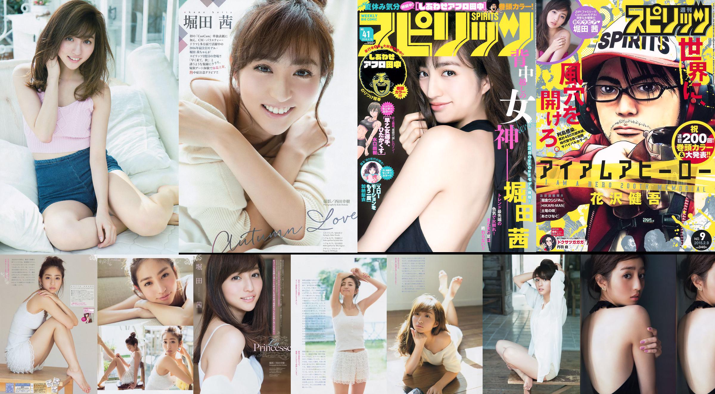 [주간 빅 코믹 스피릿] Akane Horita 2015 No.09 Photo Magazine No.d7d6b7 페이지 1