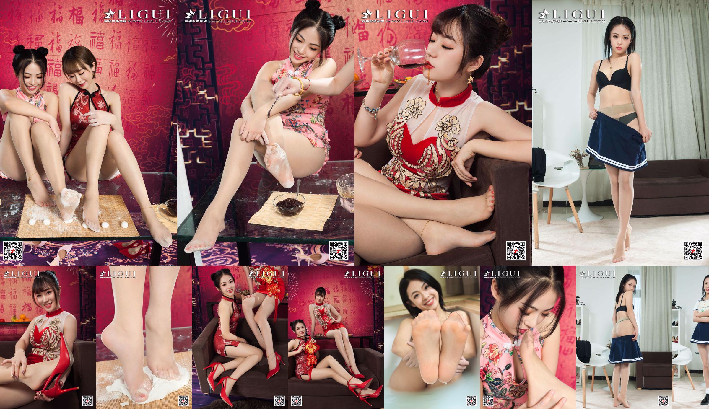 Pan Pan & Anna "Cheongsam Sisters Celebrate the New Year" [Ligui Ligui] No.ea1e89 Page 28