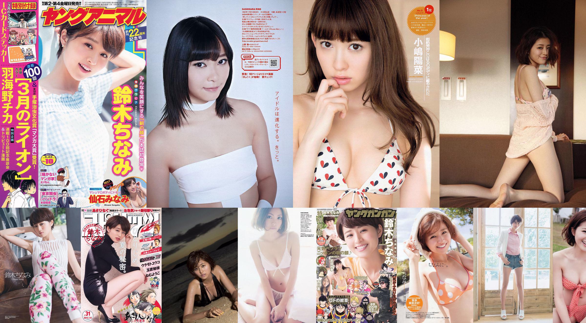 Chinami Suzuki Minami Sengoku [น้องสัตว์] 2014 No.10 รูปถ่าย No.baf044 หน้า 2