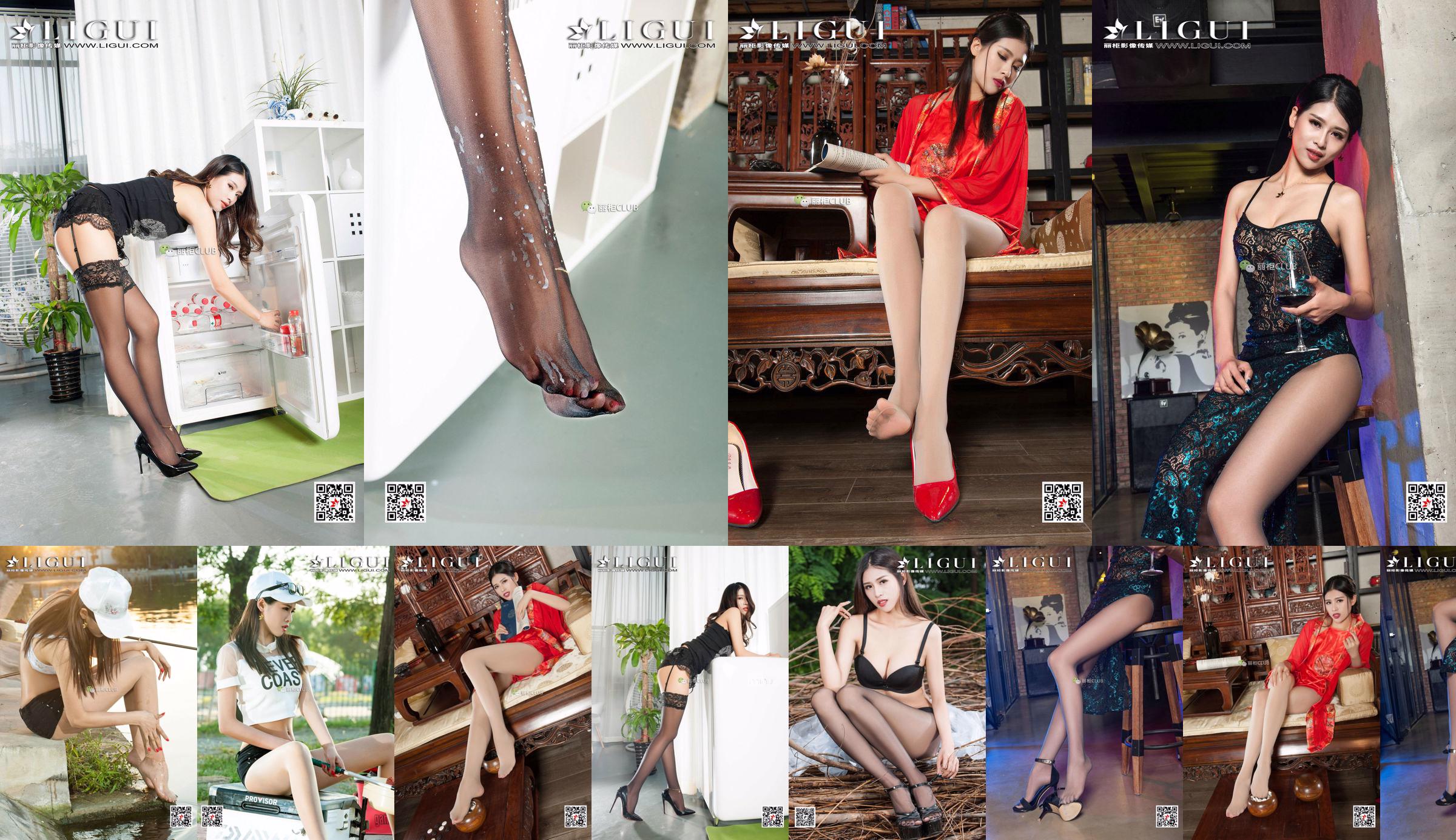 Model Wendy "Sling and Black Silk Feet" [Ligui Ligui] No.bd2184 Page 8