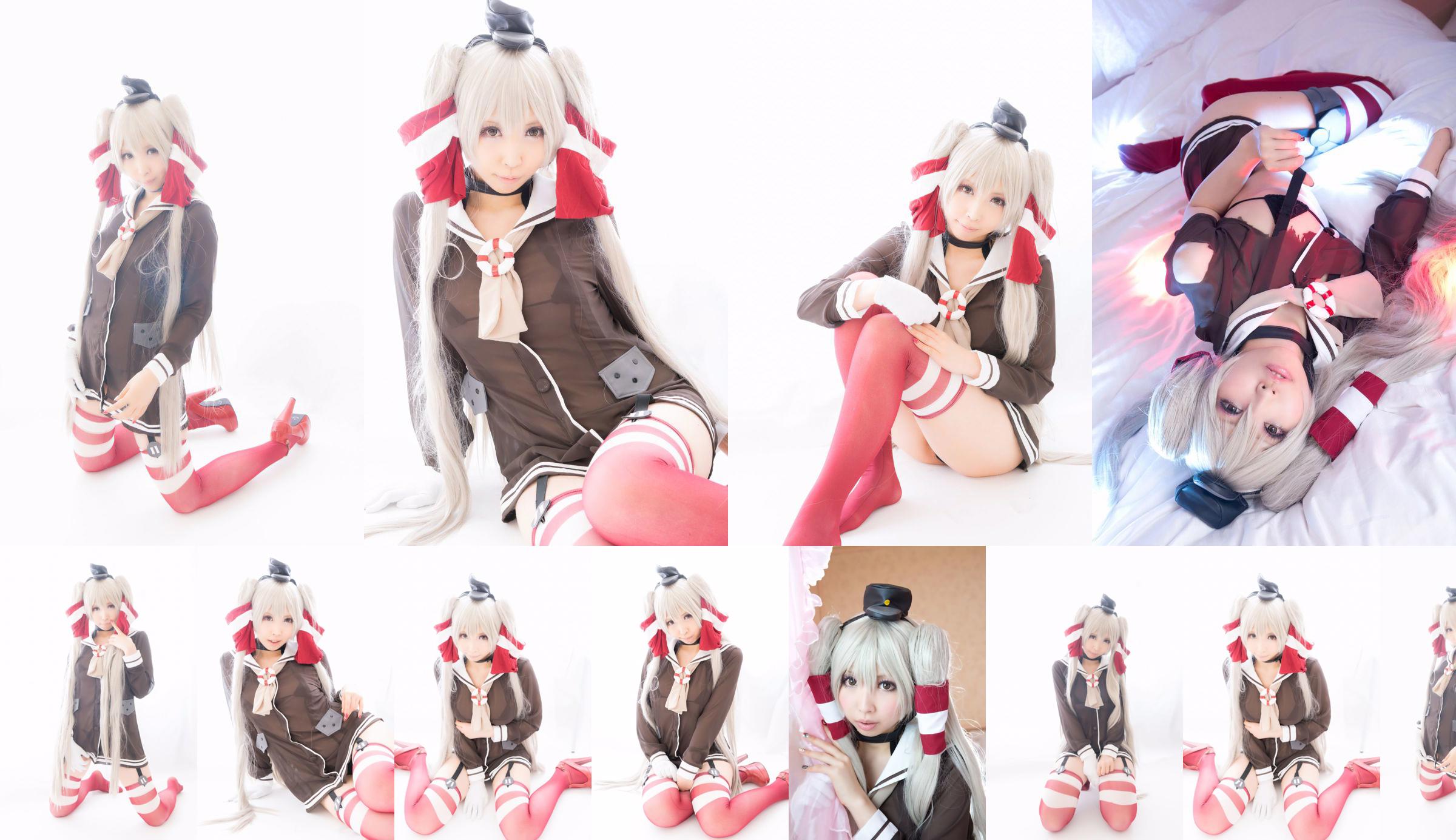 Momoiro Reku Koleksi Kantai》 Amatsukaze (Amatsukaze) [KURUPIKA] No.7c39ca Halaman 2