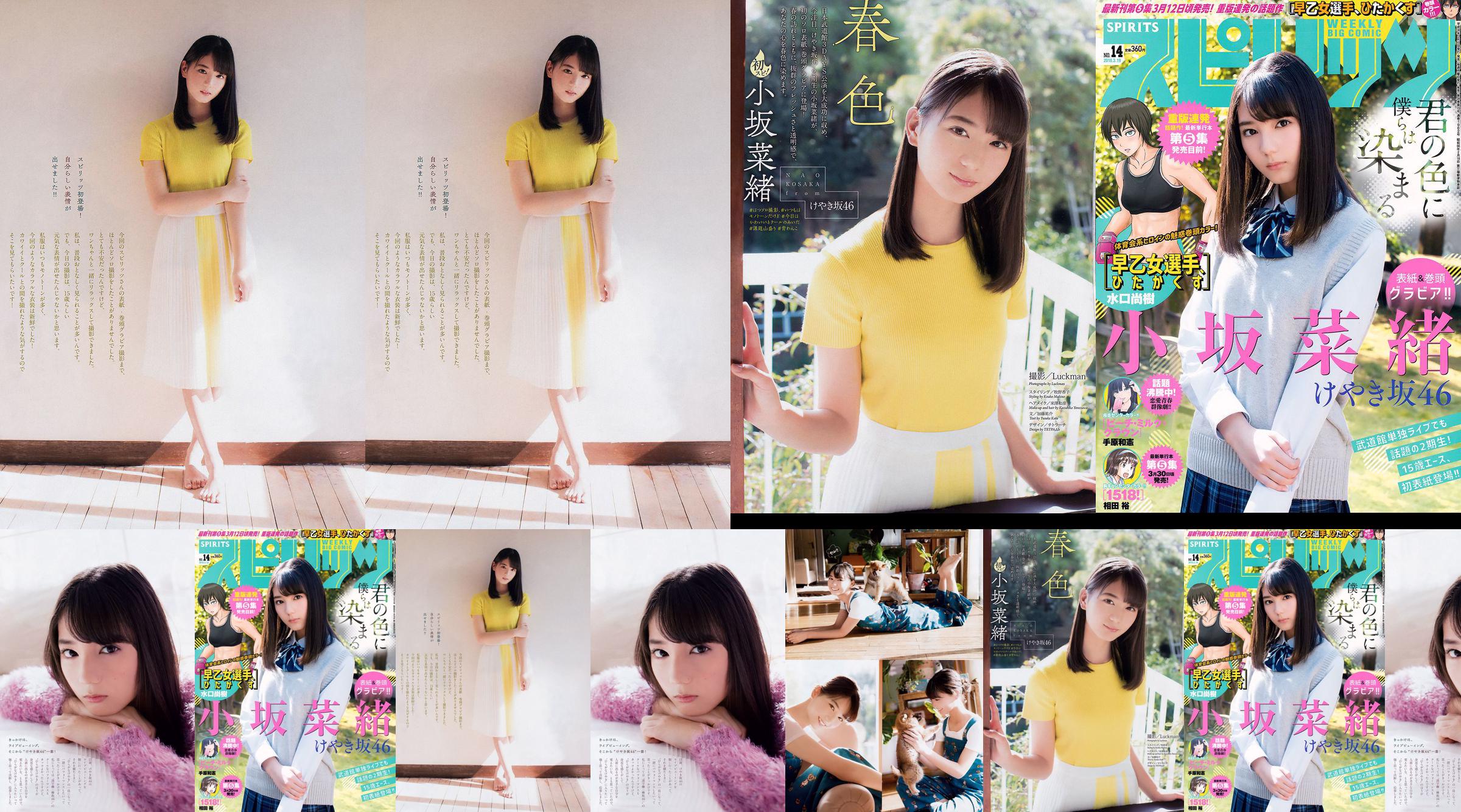 [Weekly Big Comic Spirits] Nao Kosaka 2018 No.14 Photo Magazine No.8bcbc9 Page 1