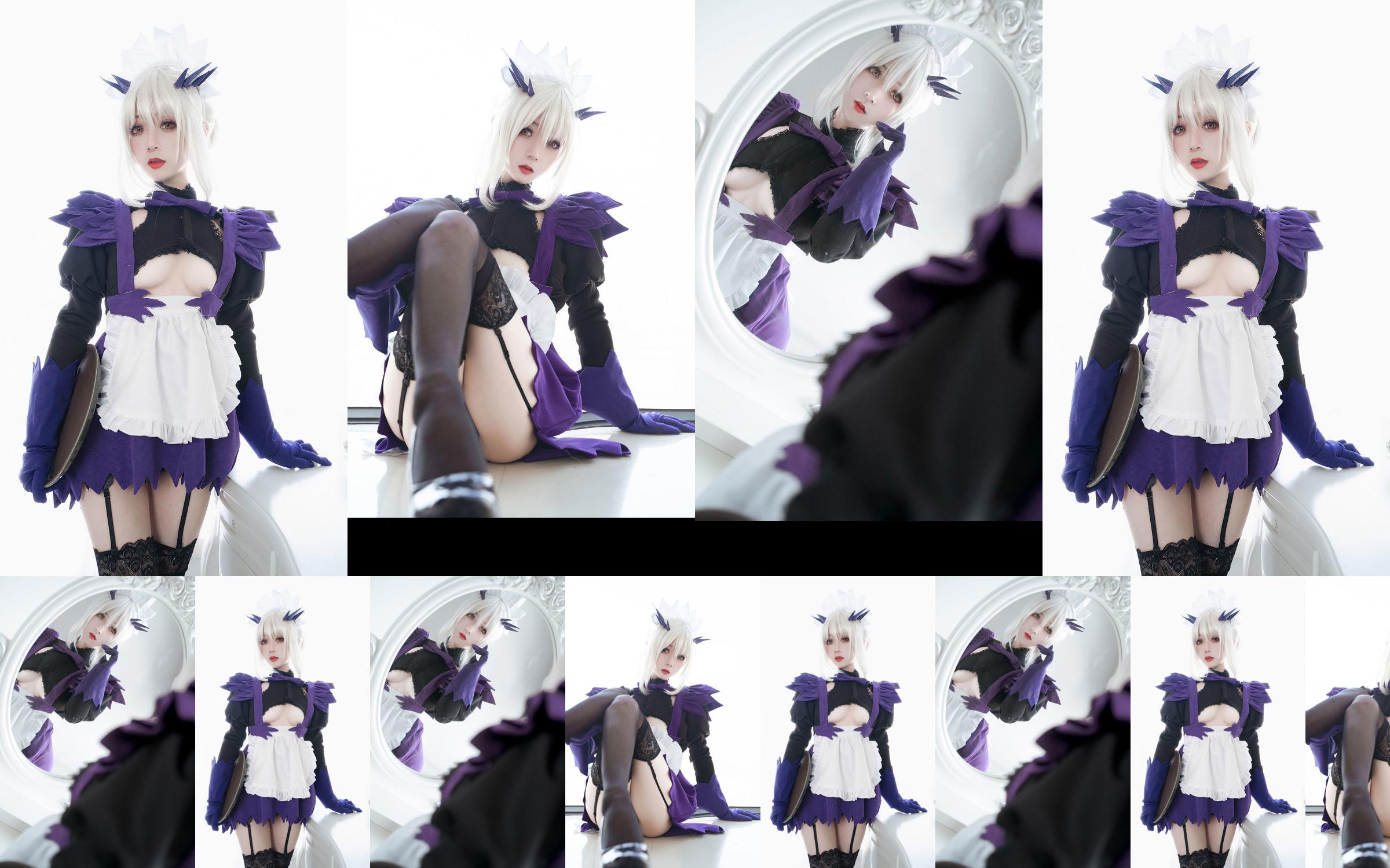 [Photo de cosplay] Weibo Girl Wuzheng Ryou - Jeanne d'Arc Maid No.4d68d0 Page 1