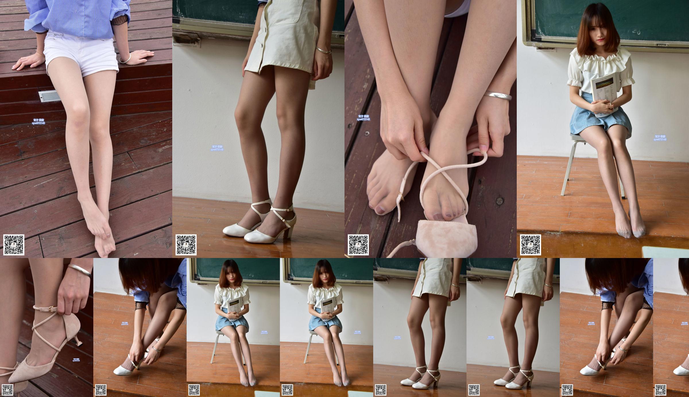 [Dasheng Model Shooting] No.022 Soft Silk Stockings Feet No.091a66 Trang 5