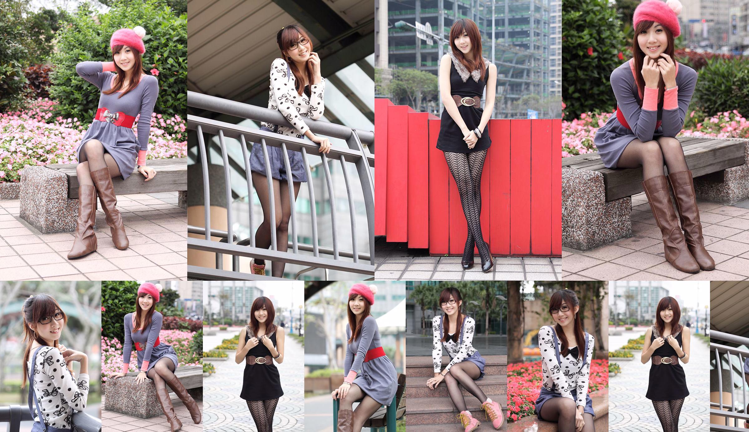 Photo Collection of Taiwan's Pure Beauty Angel "Black Silk Street Photographs" No.3dbedd Page 8